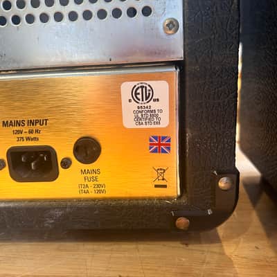 Marshall JCM 2000 DSL 100 Dual Super Lead 2-Channel 100-Watt Guitar Amp Head 2000s - Black image 9
