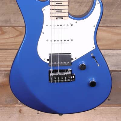 Yamaha PACS+12M Pacifica Standard Plus Electric Guitar Sparkle Blue w/ Gigbag image 1