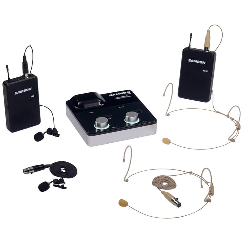 Samson XPD2m Dual Wireless Handheld Microphone System image 1