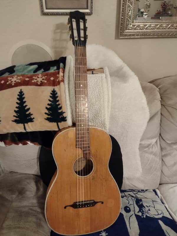 RARE  FRANZ KASPER GERMAN MADE Classical  Guitar - 1910 image 1
