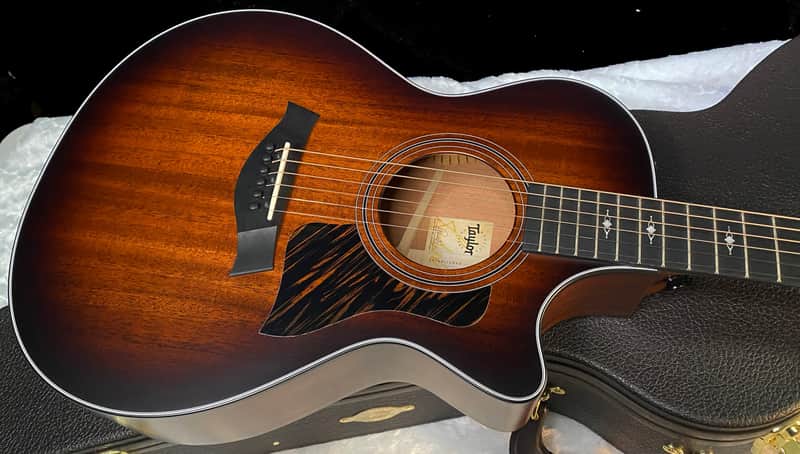 NEW! Taylor 322ce V-Class Grand Concert Acoustic-Electric Guitar - Tobacco - Authorized Dealer - 4.3lbs - G06267 image 1
