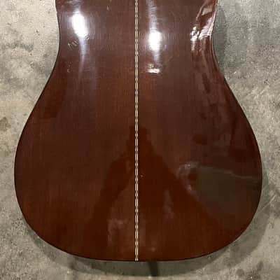 Made in Japan Sigma by CF Martin 52SDM-5S 70s dreadnought acoustic guitar Sunburst image 5