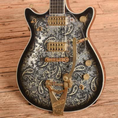 Gretsch Custom Shop Stephen Stern Masterbuilt G6128-62 Silver Paisley 2022 - Zac Brown image 2