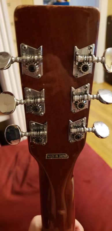 Greco F-100 Dreadnought Acoustic Guitar 1970's Japan | Reverb