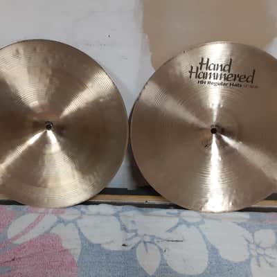 Sabian 14" HH Hand Hammered Regular Hi-Hat Cymbals (Pair) 1992 - 1998 - Natural image 12