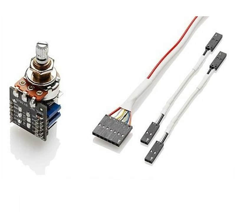 EMG 25K PPP VOLUME CONTROL PUSH / PULL POT SHORT SHAFT SPLIT SHAFT ACTIVE B136RD (FOR 89, 81TW ETC) image 1