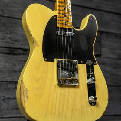 Fender Custom Shop F24 LTD Blackguard Telecaster Relic -  Faded Nocaster Blonde image 4