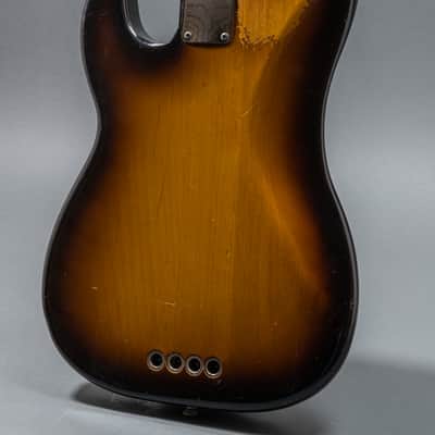 1957 Fender Precision Bass 2 Tone Sunburst Norman's Personal Stash! image 11