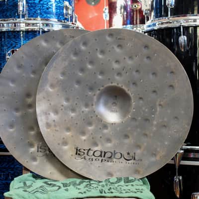 Istanbul Agop 17" Xist Dry Dark Hi-Hats 1043/1456g image 2