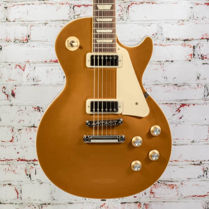 Gibson Les Paul Deluxe - 70s Electric Guitar - Goldtop image 1