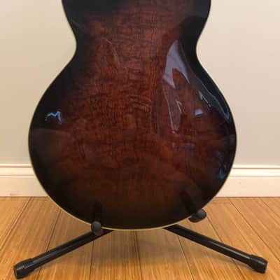 Ibanez AG95-DBS Artcore Expressionist 2013 - 2018 - Dark Brown Sunburst image 5