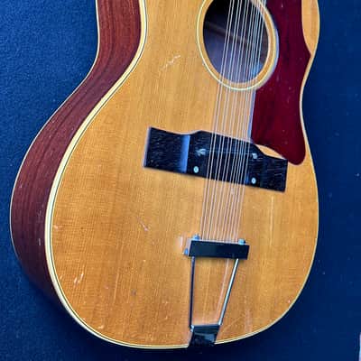 1965 Gibson B-25-12 12-String Acoustic Guitar Cherry Mahogany w/ OHSC image 2