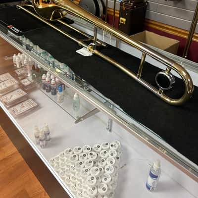 LA Horn Trombone - Gold lacquer image 15