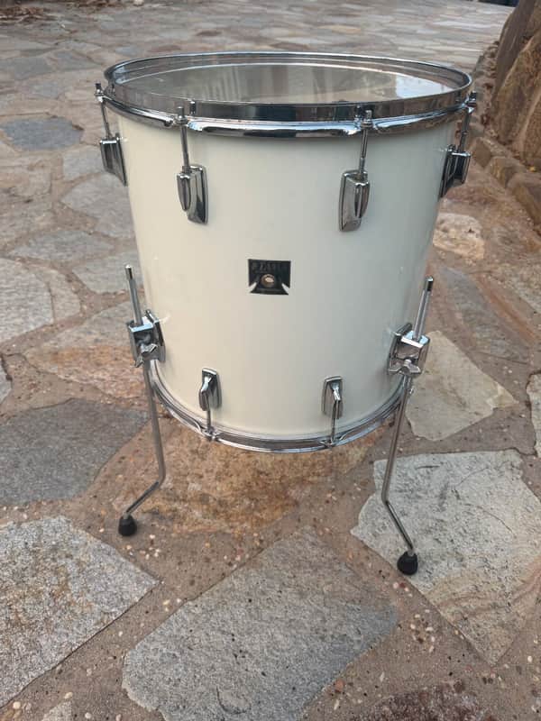 Tama Superstar 80's WHITE 16x16" Floor Tom Drum