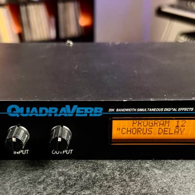 Alesis QuadraVerb PLUS Ver 2.03 Vintage Digital Effects Processor Shoegaze Reverb My Bloody Valentine image 13