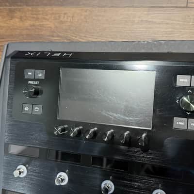 Line 6 Helix Floor w/ Mission SP-1 modded for Crybaby Toe Switch - BLACK image 7