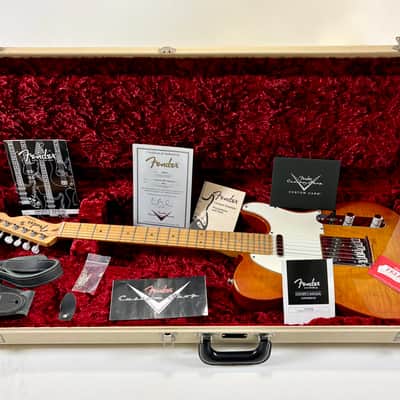 Fender Telecaster Deluxe Custom Shop 2012 Faded Honey Burst image 19
