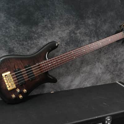 Early '90s Stuart Spector Design NS5-CRFM - Trans Brown image 2