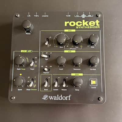 Waldorf Rocket Synthesizer 2013 - 2020 - Black image 3