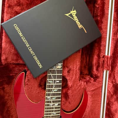 Ibanez RG8570Z-RS J. Custom with Ebony Fretboard 2019 - 2022 - Red Spinel image 19