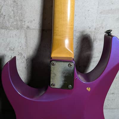 Ibanez RG550-PN 1991 Purple Neon Fujigen Japan MIJ image 13