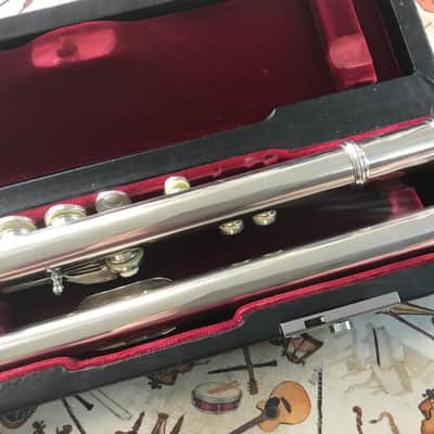 Altus 1207SRB Professional C Flute Open-Holes, B-Foot Solid Silver image 4