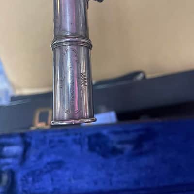 King Cleveland 610 Flute w/ Hard Case Blue Lining (parts/ repairable) image 7