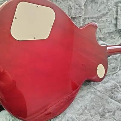 2009 Epiphone Les Paul Standard-TKL Hard Case 1990 - 2013 - Cherry Sunburst image 2