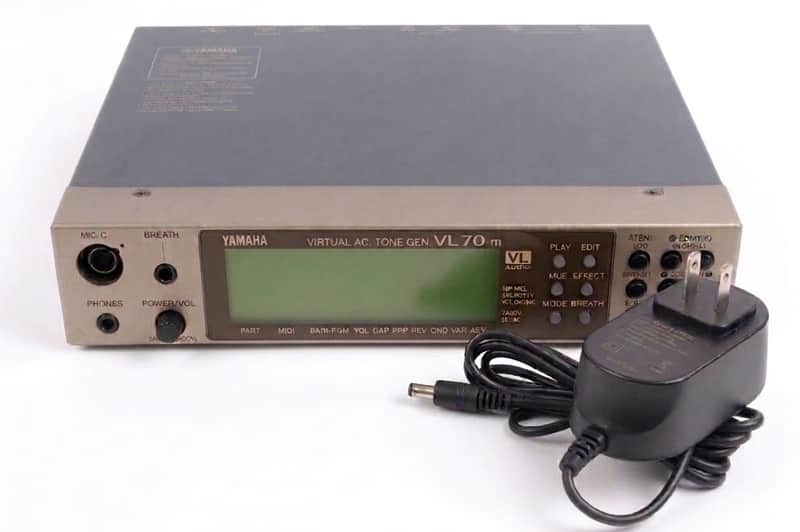 Share Resoldered Yamaha VL70-ｍ Virtual Acoustic Tone Generator W/Adapter New Battery image 1