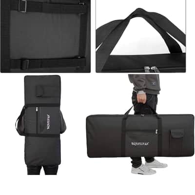 BQKOZFIN 61 Key Keyboard Gig Bag Case 2024 - Oxford Cloth image 9