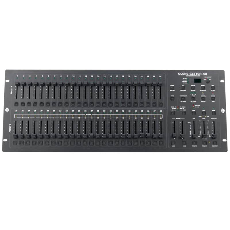 48-Channel Dimming Controller with 4200 Scenes & 96 Chases image 1