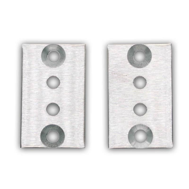1U Eurorack Case Brackets - Intellijel Format - 104HP Rails, 50 Slide Nuts image 1
