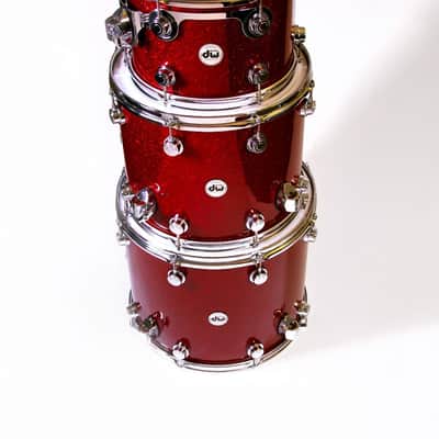 NEW! DW Collector's Series Drum Kit 13,16,18,26  RARE! 26" BASS DRUM $5,800 NEW! image 3