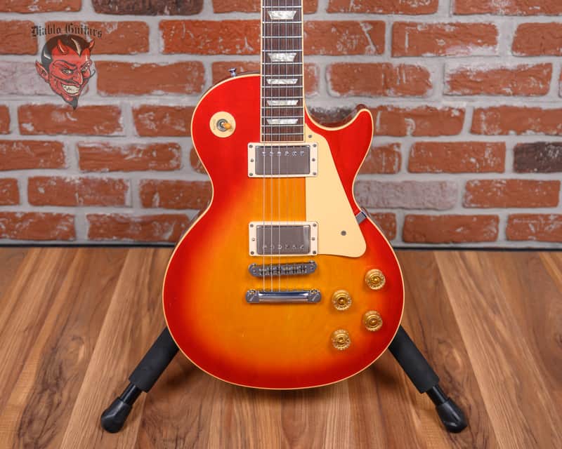 Gibson Les Paul Standard Plain Maple Top Heritage Cherry Sunburst 1996 w/OHSC image 1