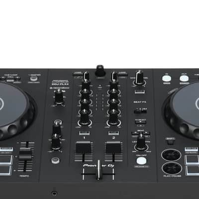 Pioneer DJ DDJ-FLX4 2-deck rekordbox and Serato DJ Controller - Graphite -NEW image 5