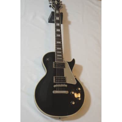 Greco JS-55 John Sykes Model Les Paul Custom Black 1985 Made In Japan By Fujigen image 1