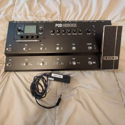 Line 6 POD HD500X Multi-Effect and Amp Modeler 2012 - 2015 - Black image 1