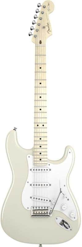 Fender Eric Clapton Artist Series Stratocaster with Vintage Noiseless Pickups 2001 - Present - Olympic White image 1