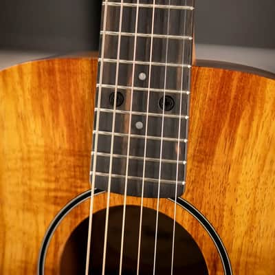 Taylor BTe-Koa Baby Taylor Acoustic/Electric Guitar with Gig Bag image 8