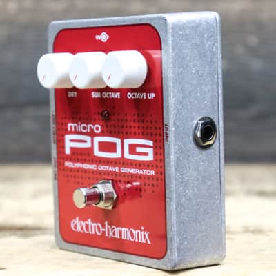 Electro-Harmonix Micro POG Polyphonic Octave Generator Compact Effect Pedal image 2