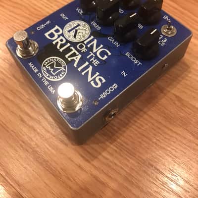 Menatone Custom Shop King of the Britains overdrive pedal 7 knob version image 3