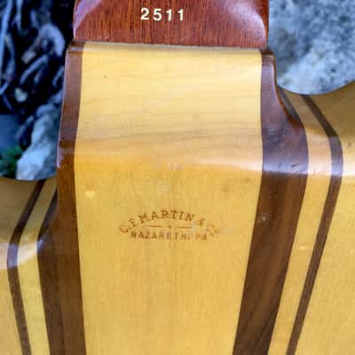 Martin EB-18 Solid Body Electric Bass 1980 Natural image 9