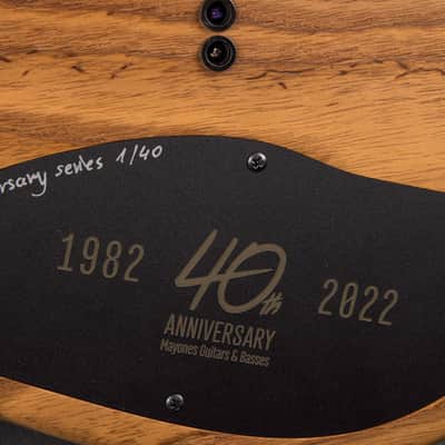 2022 - Mayones Duvell Elite 7 Figured Walnut - 40th Anniversary #7 of 40 image 16