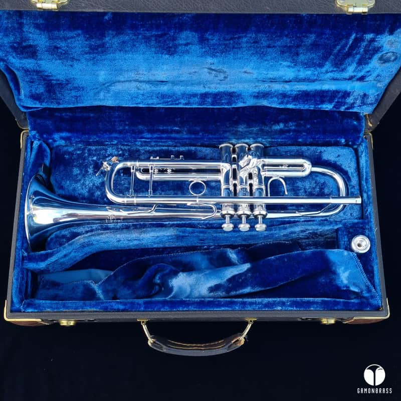 Vintage Bach Stradivarius 180 37 ML trumpet case mouthpiece gamonbrass image 1