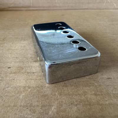 Gibson Vintage 1960's Chrome Patent # Pickup Cover ES SG 1965 1966 1967 1968 1969 1970 image 6