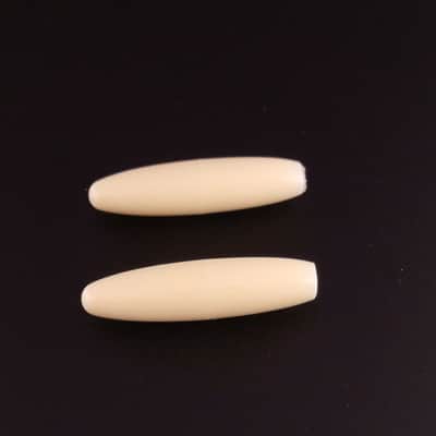 True Custom Shop® 2 Universal Cream Tremolo Arm Tip Whammy Caps for Fender Strat image 3