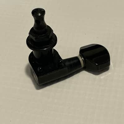 2000's Indonesian Era Ibanez RG & S Series Black Dual Pin Tuning Pegs Tuners 6 In LIne image 9