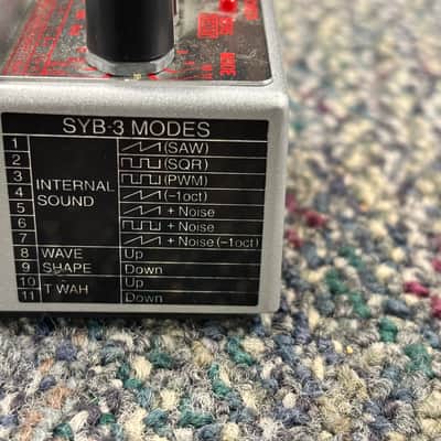 Boss SYB-3 Bass Synthesizer 2000 - Silver/Red image 6
