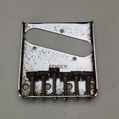 1980's Fender Telecaster Bridge (B-360) image 1