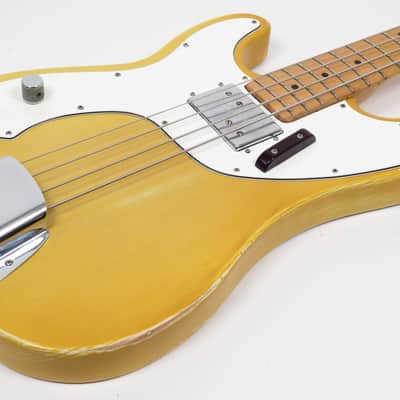Fender Telecaster Bass 1975 Blonde Refin Left Handed image 8